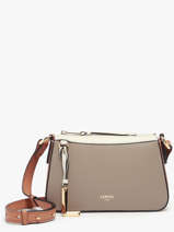 Cross Body Tas Faubourg Leder Lancel Wit faubourg A13544